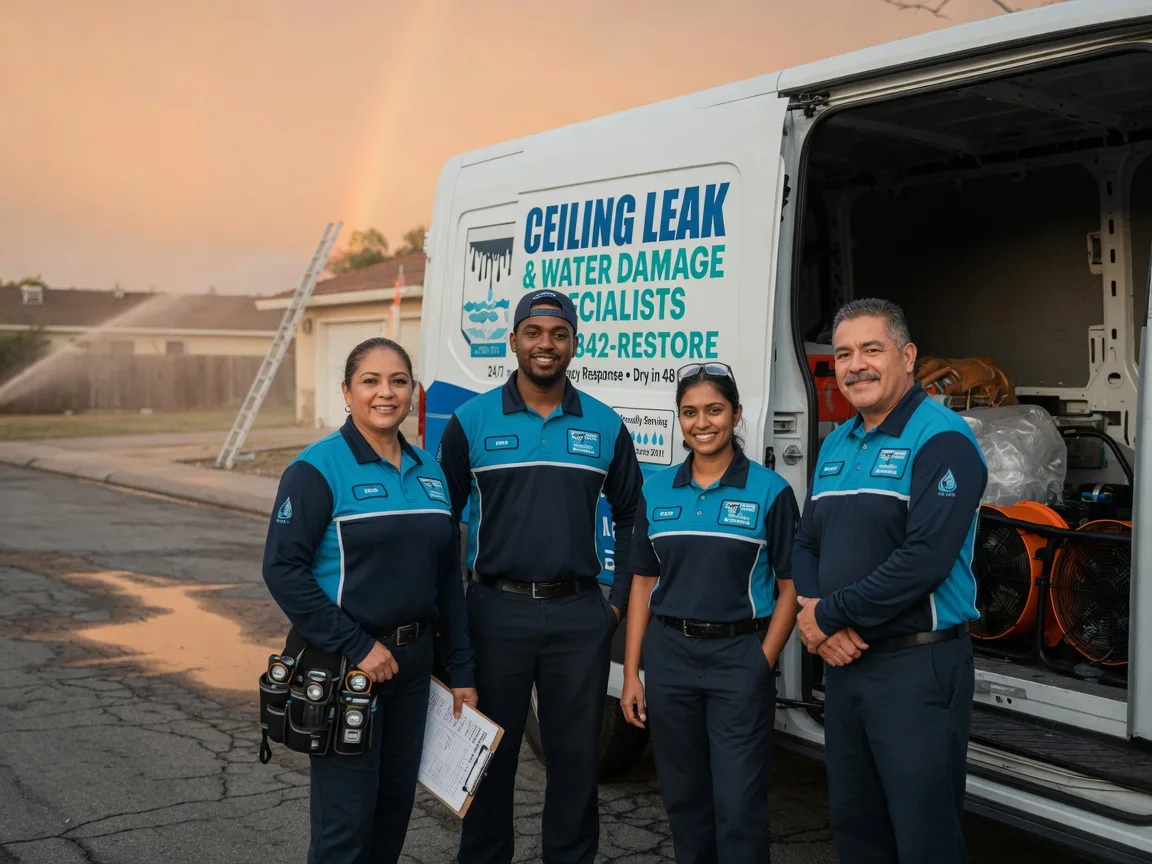 Ceiling Leak Cleanup company in Plainville, MA