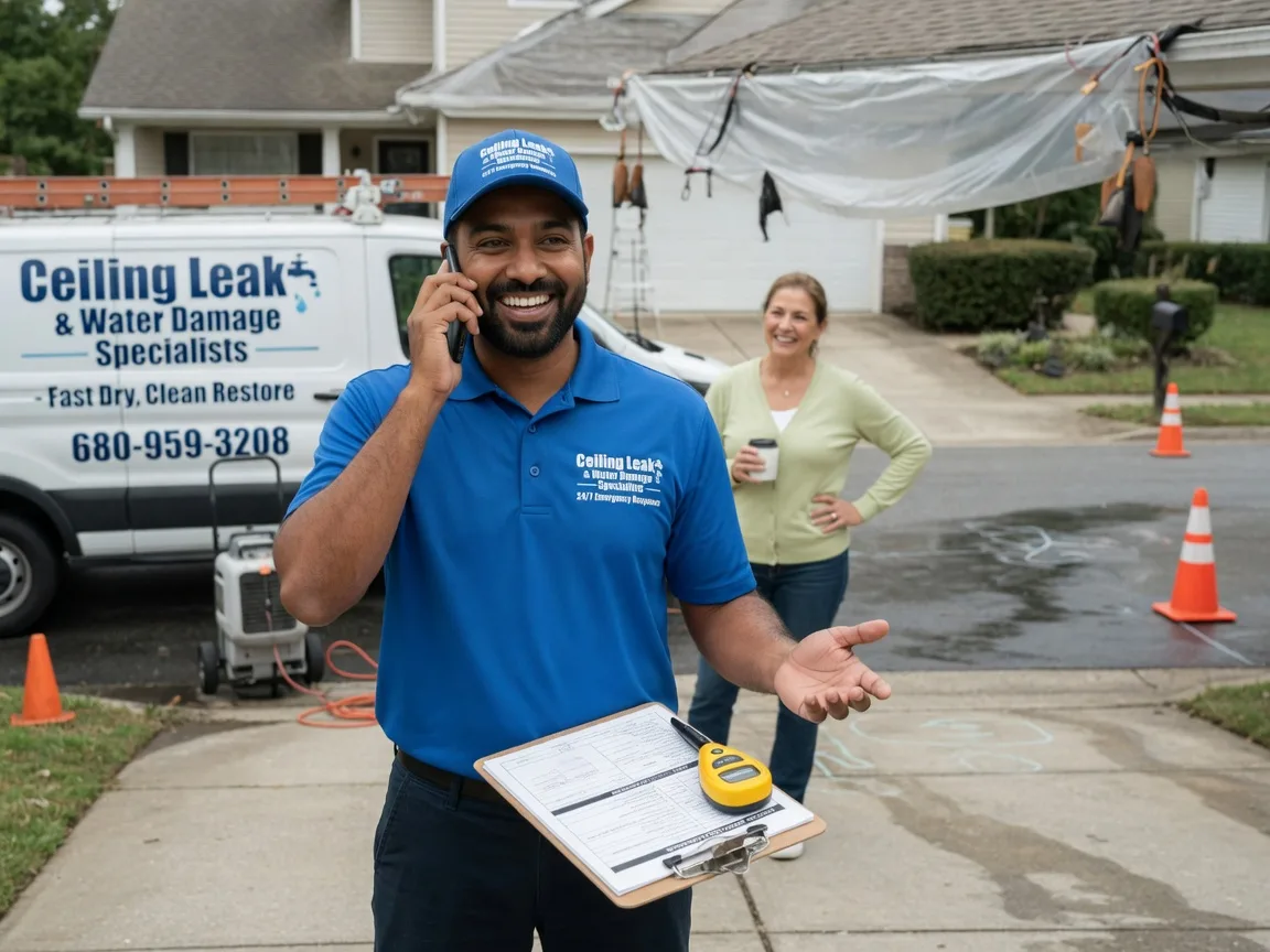 Ceiling Leak Cleanup Plainville, MA FAQs